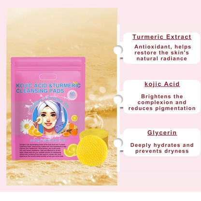 Turmeric & Kojic Acid Cleansing Pads